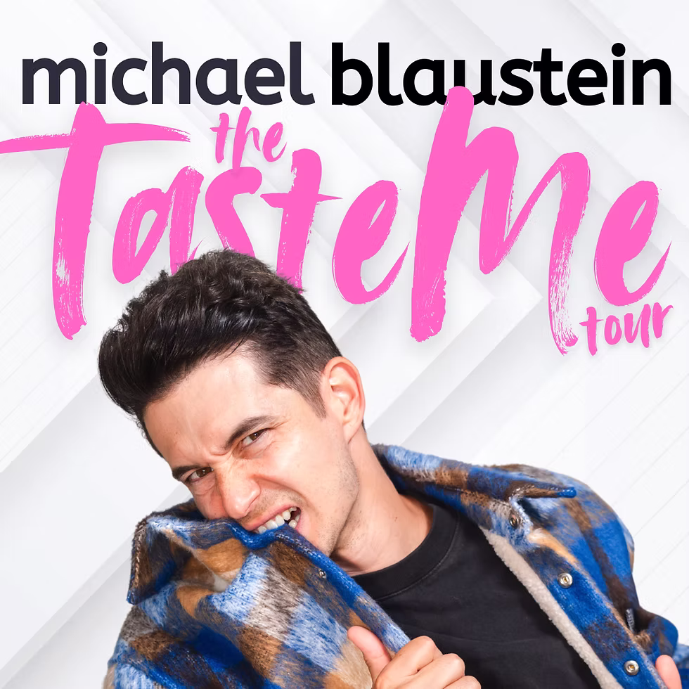 Michael Blaustein concert tour poster 2026